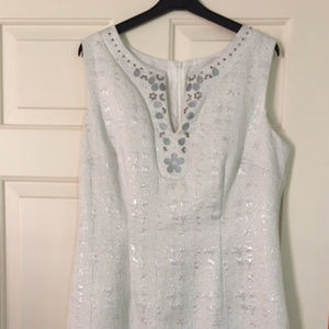 White Sleeveless Dress